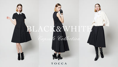 【BLACK & WHITE CAPSULE COLLECTION】8.4（金）発売開始
