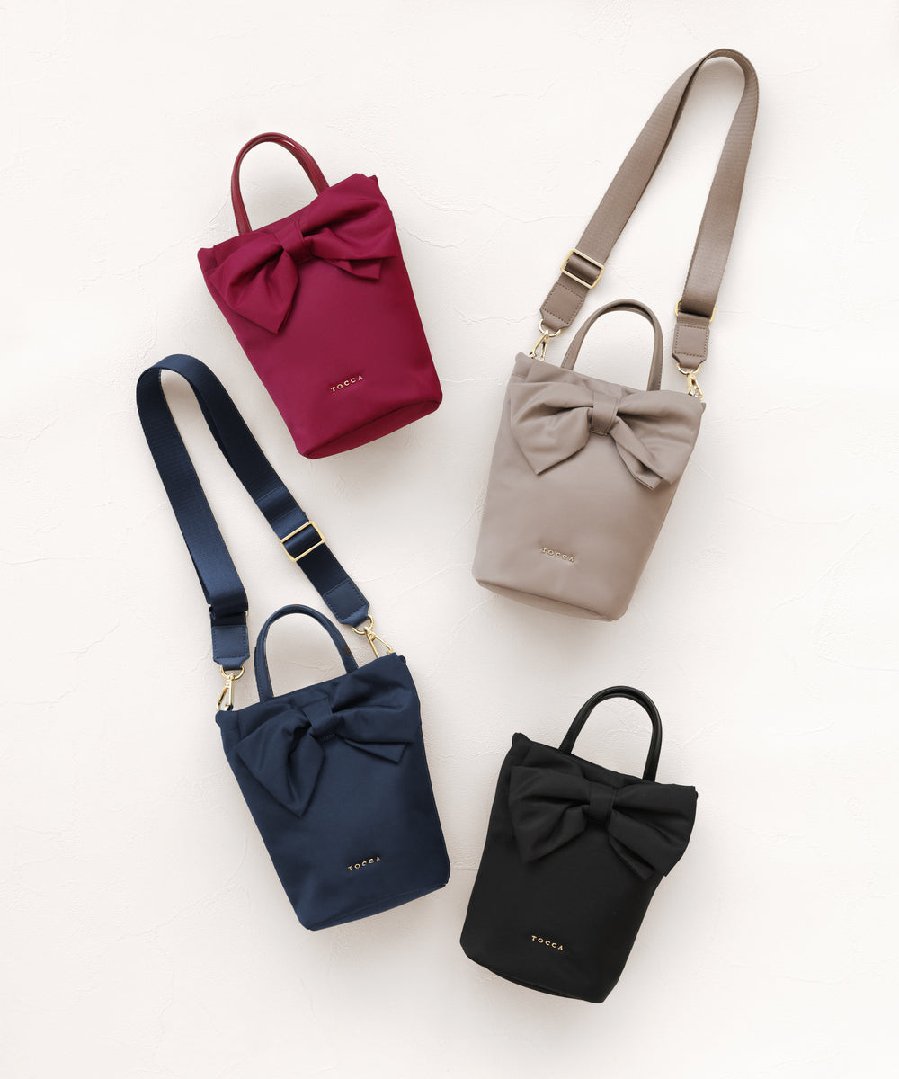 RIBBON KNOT NYLON MULTI BAG – TOCCA OFFICIAL SITE