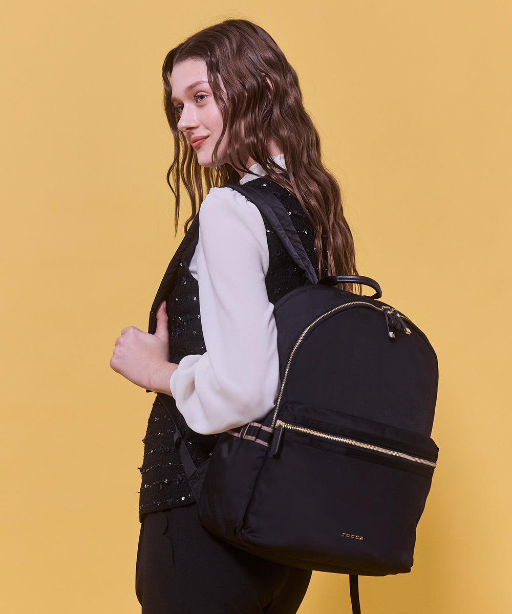 TOCCA ブラック ゴールド　サイドリボン　リュック SIDE RIBBON BACKPACK – TOCCA OFFICIAL SITE