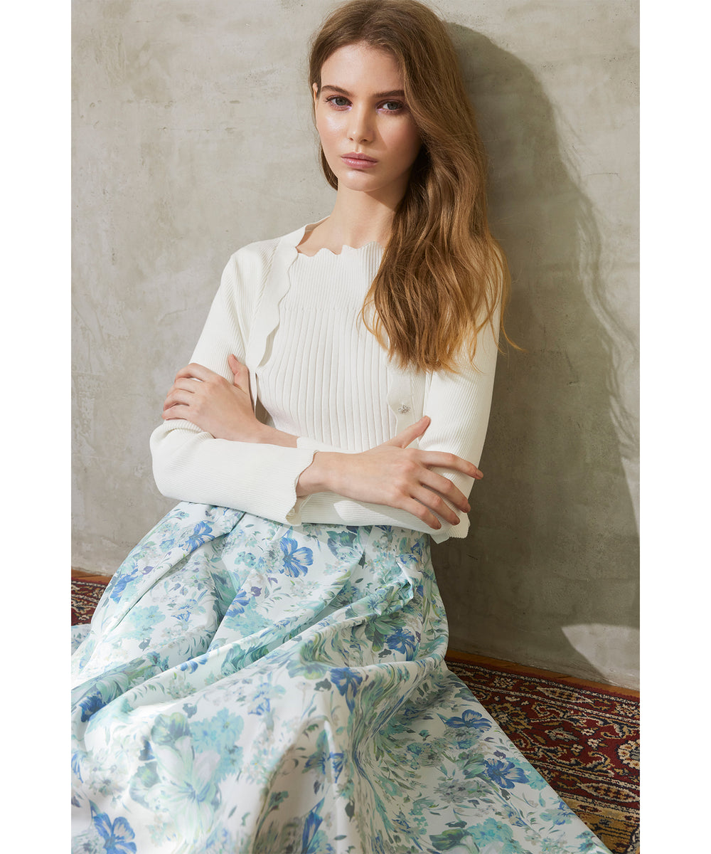 TOCCA トッカ レーススカート TOCCA（トッカ）の「【WEB限定】【TOCCA LAVENDER】Tulips Lace