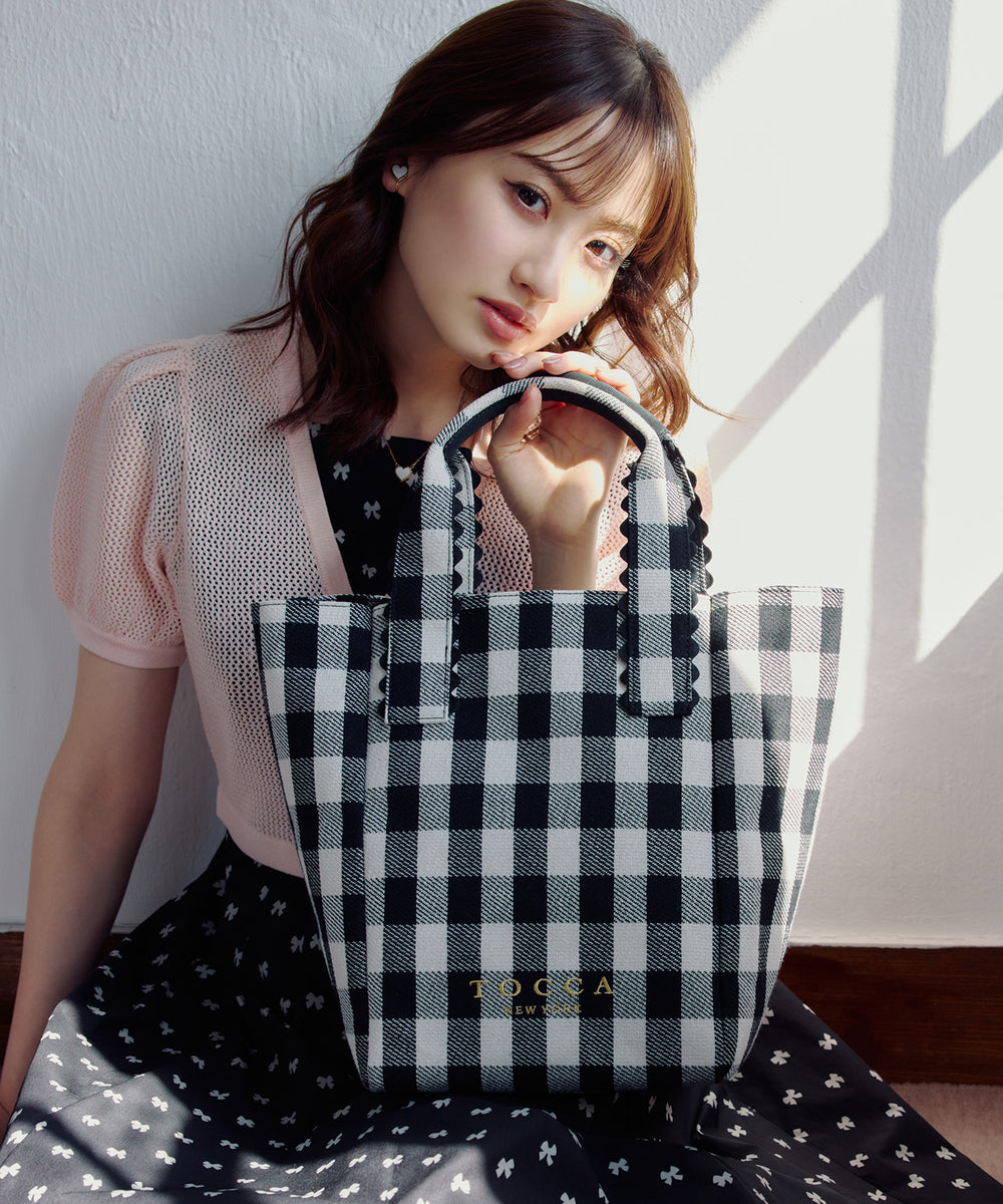 美品 TOCCA トッカ ハンドバッグ ショルダーバッグ レーストートバッグ WEB・SOME STORES LIMITED】WAVES HANDLE TOTE – TOCCA OFFICIAL SITE
