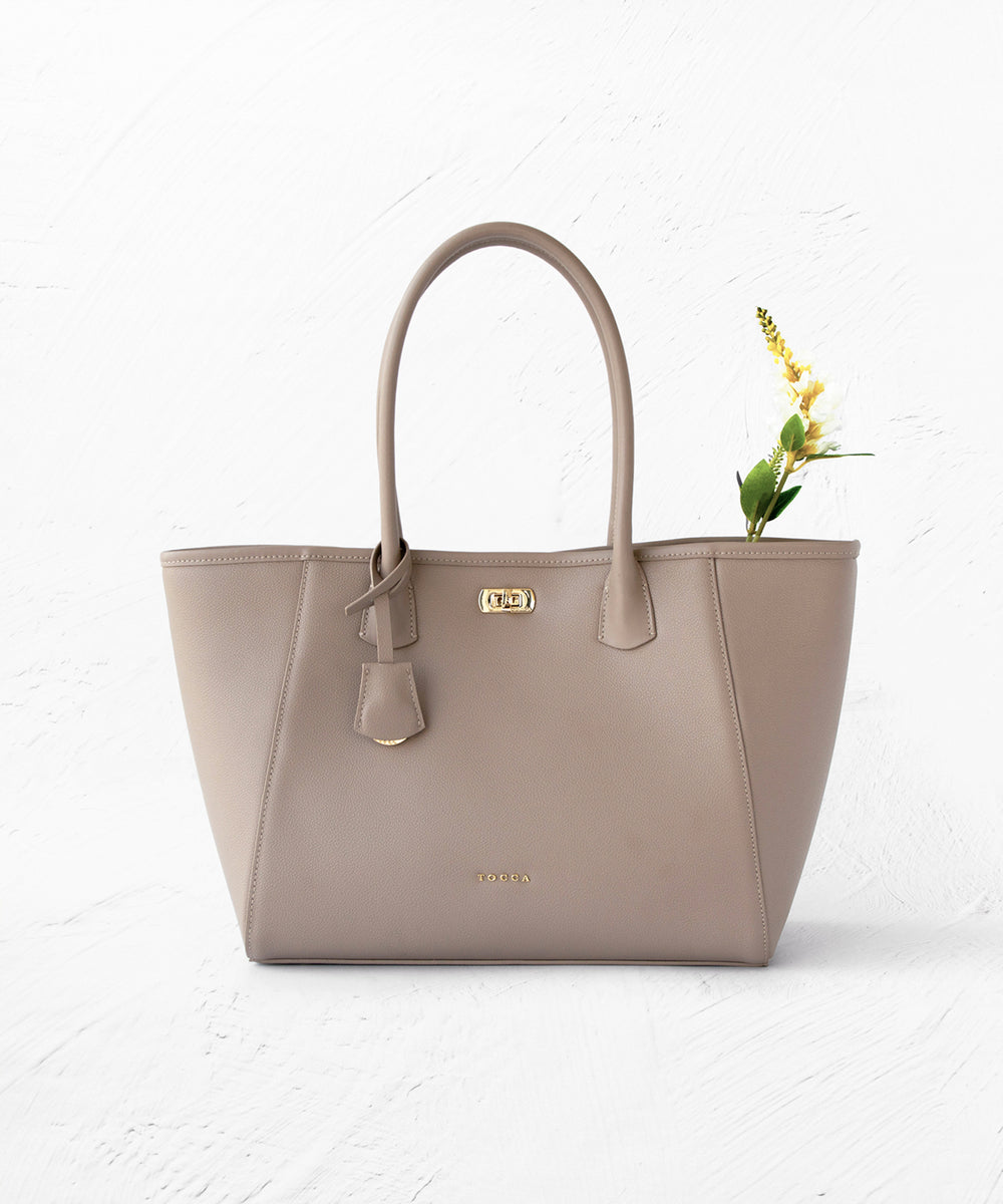 ESPOIR LEATHER TOTE