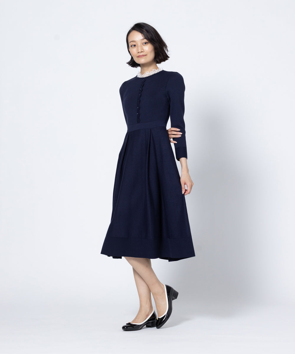 TOCCA PORTULACA ドレス　0 NOBLE LACE KNITDRESS – TOCCA OFFICIAL SITE