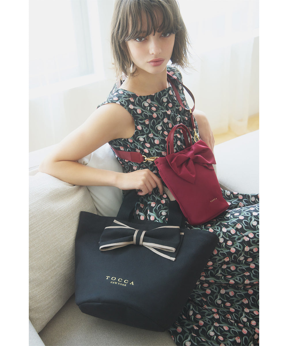 RIBBON KNOT NYLON MULTI BAG – TOCCA OFFICIAL SITE