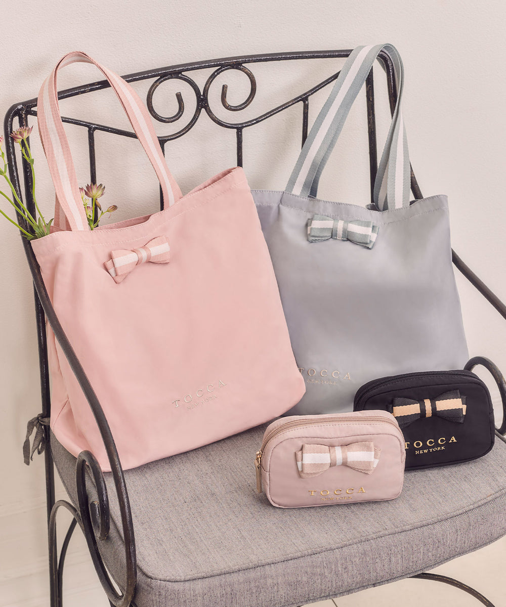 BICOLOR RIBBON ECOBAG – TOCCA OFFICIAL SITE