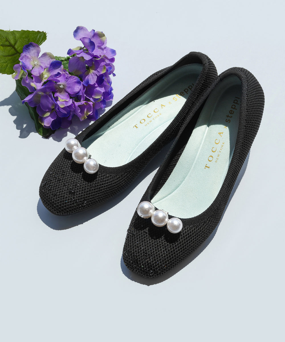 【大人百花掲載】【steppi×TOCCA】 BALLET PUMPS