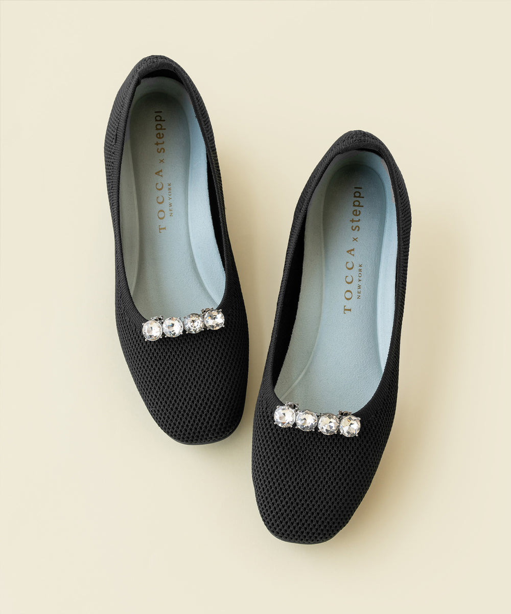 トッカ TOCCA RIBBON BALLET FLATSHOES フラットシューズ