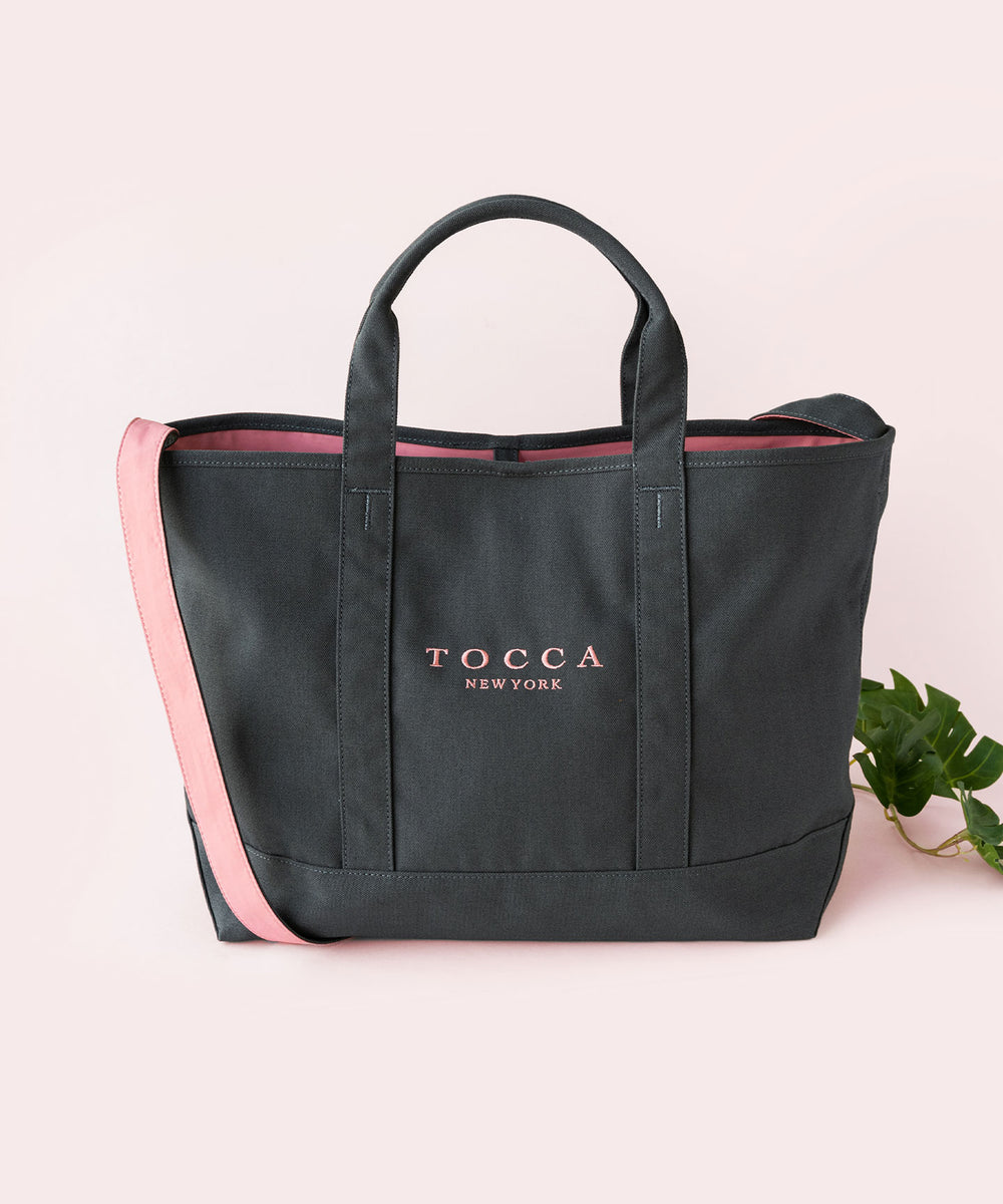 ♦︎未使用♦︎ TOCCA CANVAS TOTE トートバッグ - バッグ