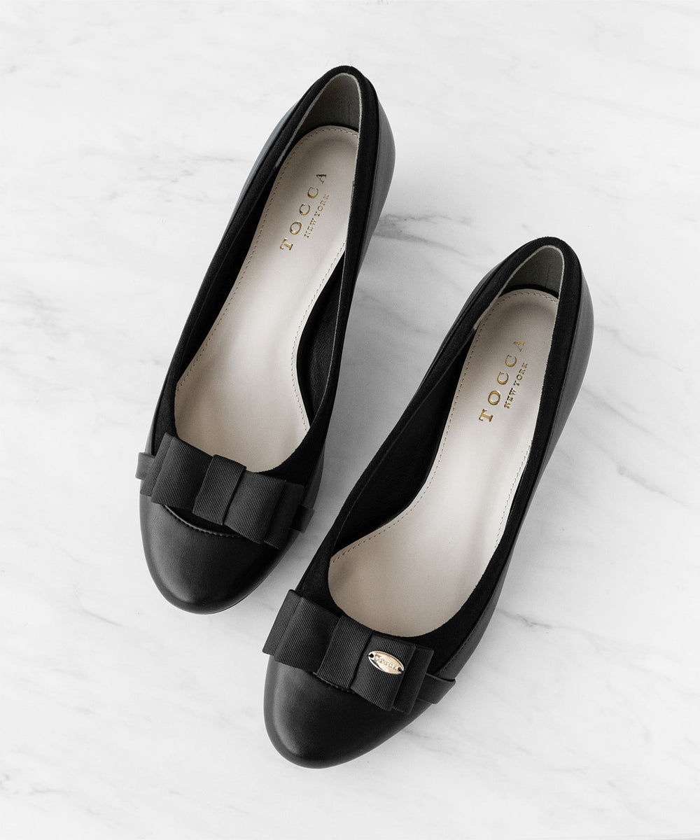 GROSGRAIN RIBBON PUMPS