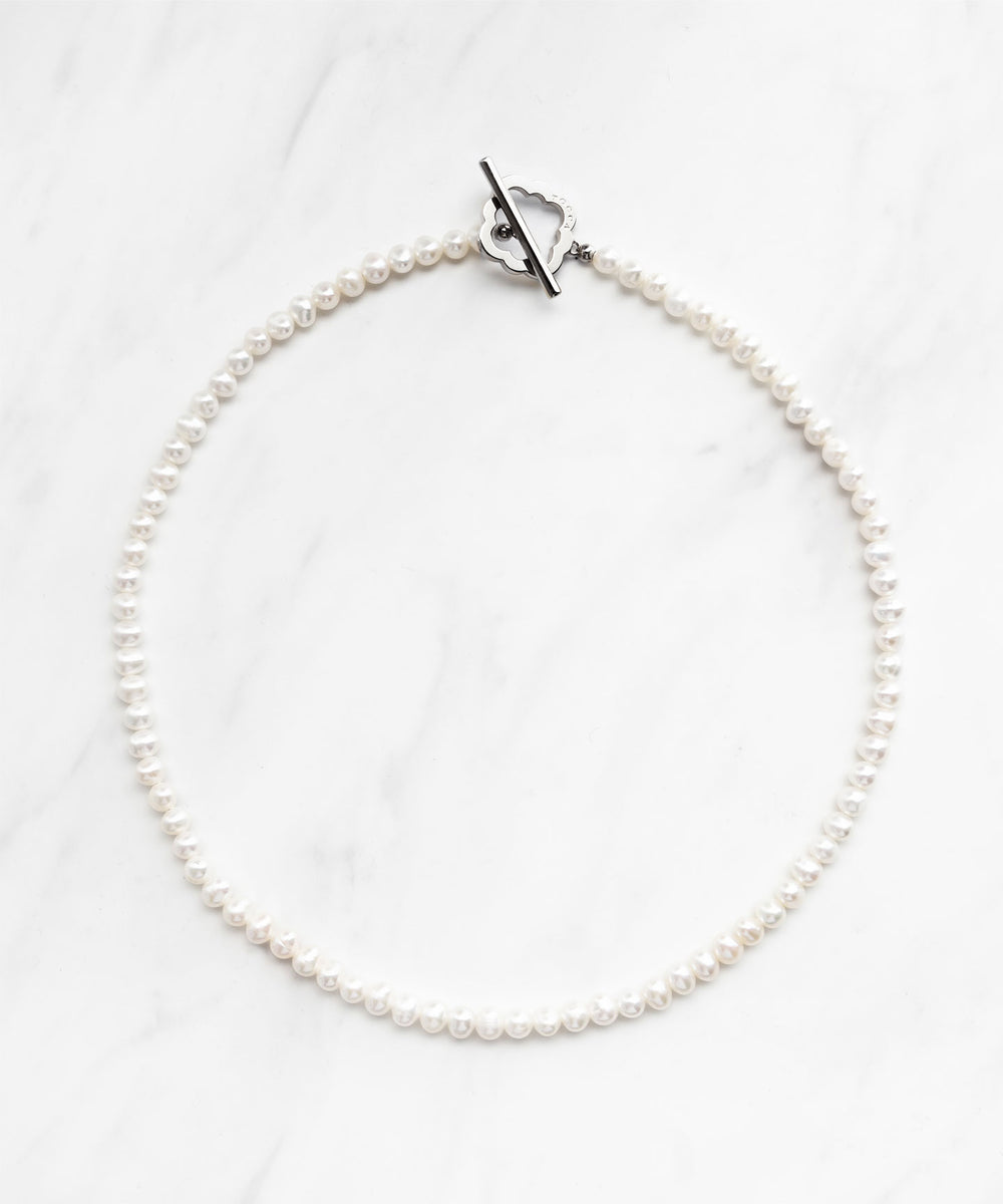 OPEN CLOVER PEARL NECKLACE – TOCCA OFFICIAL SITE