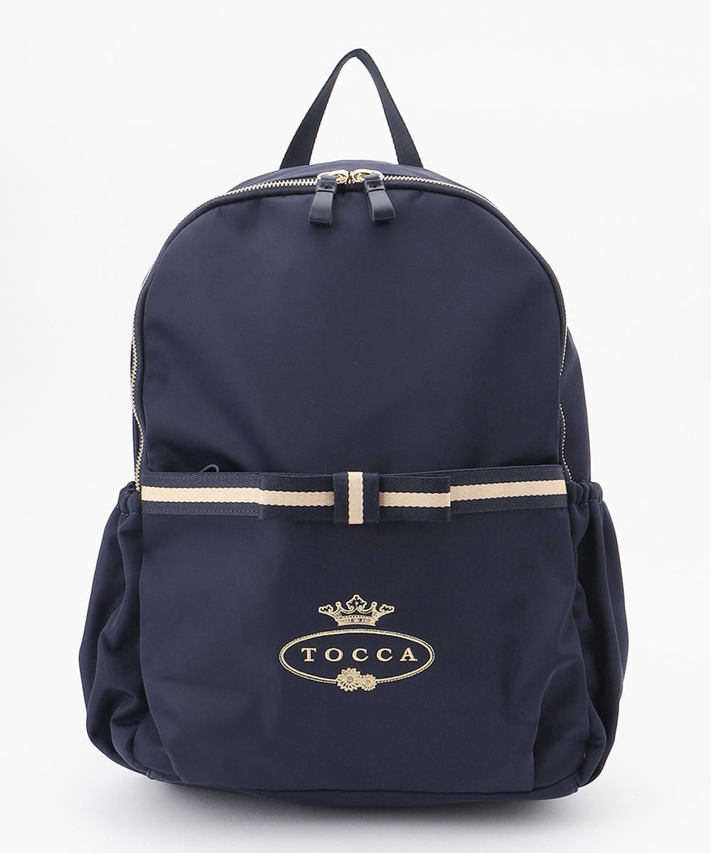 WEB LIMITED】BICOLOR RIBBON RUCKSACK L – TOCCA OFFICIAL SITE