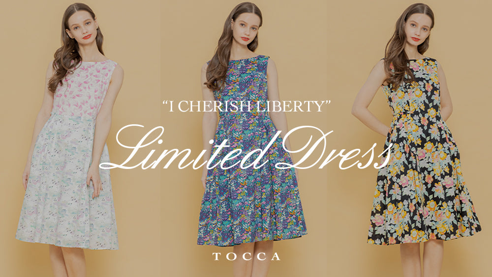 tocca リバティコラボ　liberty ドレス サイズ00 日本製