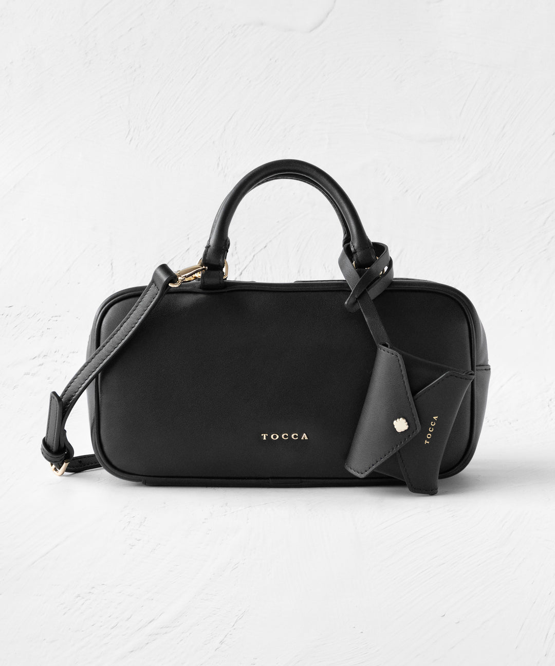 CLAVIER LEATHER BOSTON BAG – TOCCA OFFICIAL SITE