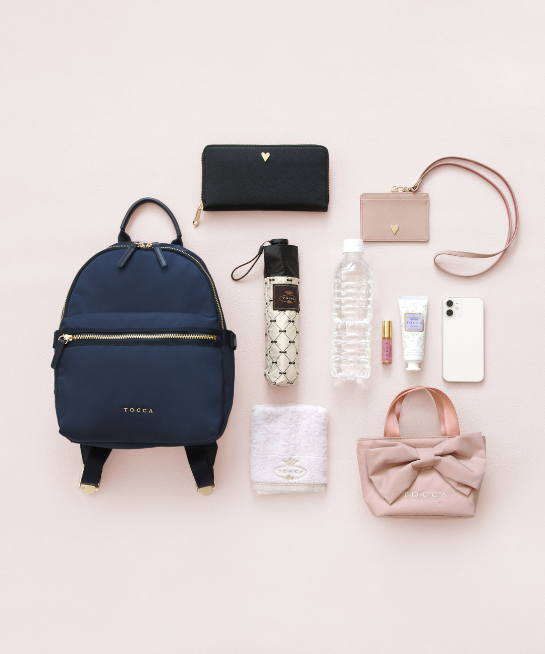 週末更に→大幅お値下げ→新品タグ付き　トッカ　リュック　ミニポシェット付き　黒 SMALL TRAVELING BACKPACK – TOCCA OFFICIAL SITE