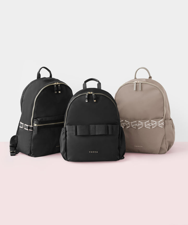 【新品未使用】TOCCA ＴＩＮＹ ＲＩＢＢＯＮ ＢＡＣＫＰＡＣＫ リュック 楽天市場】【WEB限定】BICOLOR RIBBON RUCKSACK S リュック