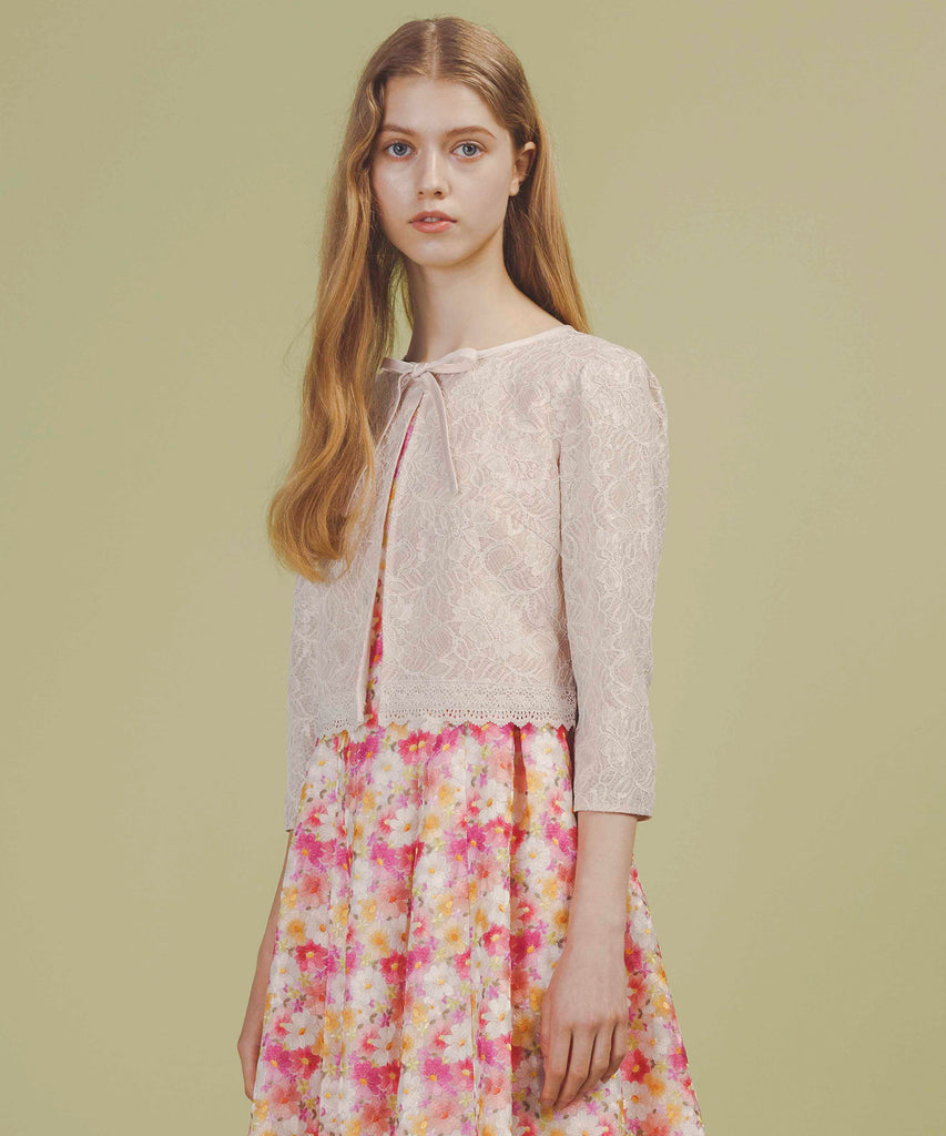 TRANSPARENT LACE BOLERO – TOCCA OFFICIAL SITE