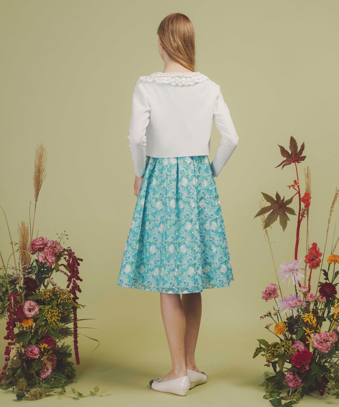 TOCCA スカート ボタニカルガーデンパーティー ブルー系 新品 Botanical Garden Party – TOCCA OFFICIAL SITE