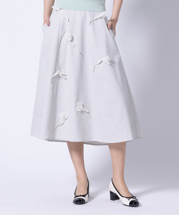 TOCCA トッカ flagスカート ホワイト 白 size0 S 1回着 TULIP FLUFF – TOCCA OFFICIAL SITE