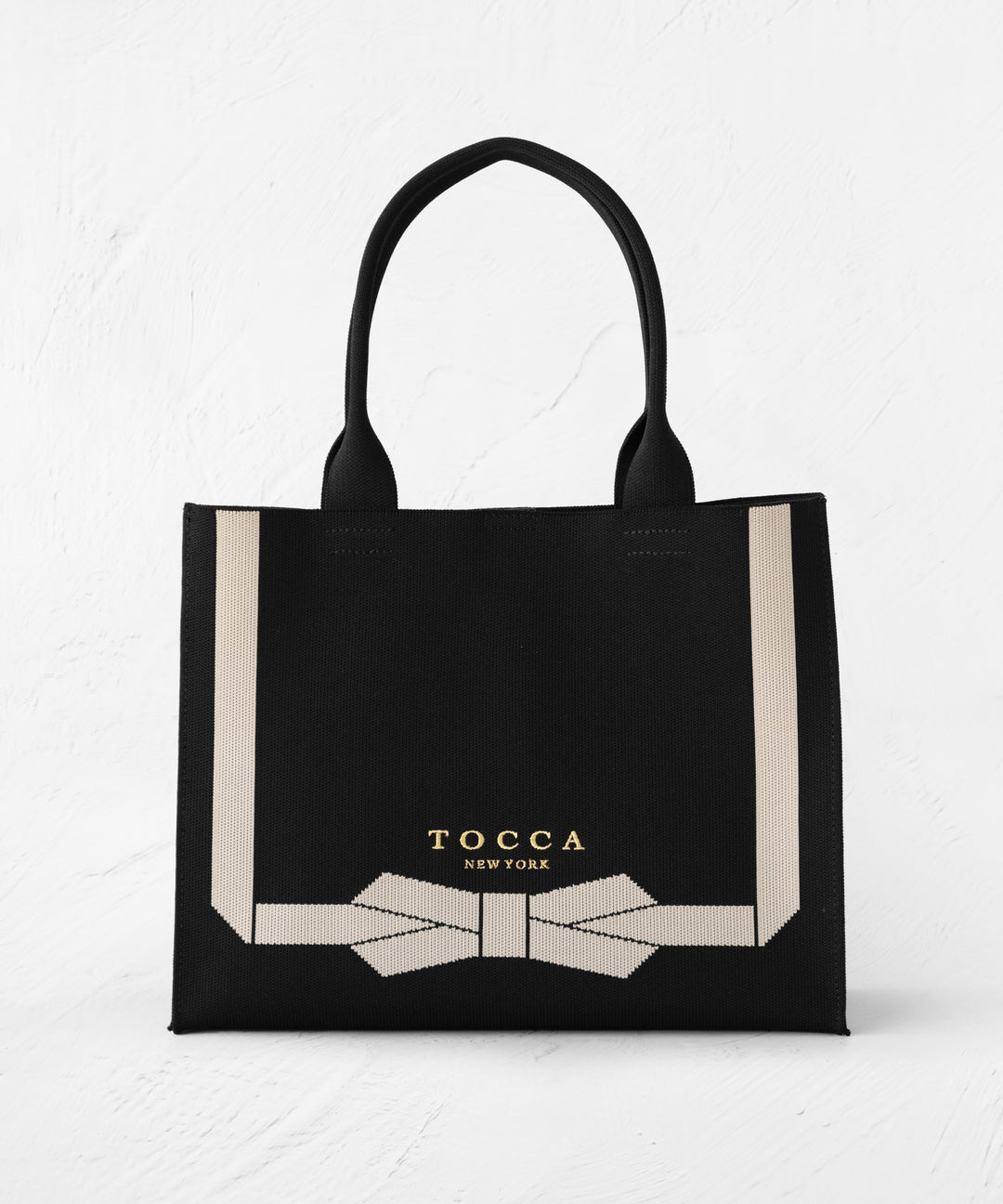 トッカ TOCCA リボン かごバッグ ハンドバッグ ブラウン 黒 BICOLOR RIBBON TOTE – TOCCA OFFICIAL SITE