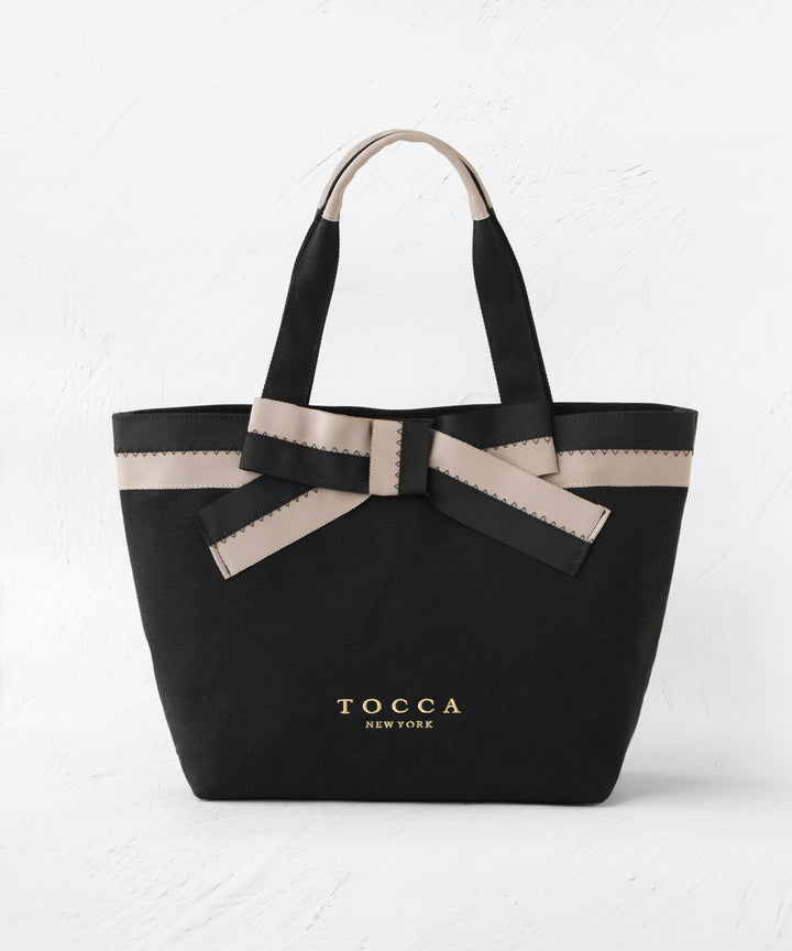 TOCCA トートバック KNOT IN CONTRAST CANVASTOTE – TOCCA OFFICIAL SITE