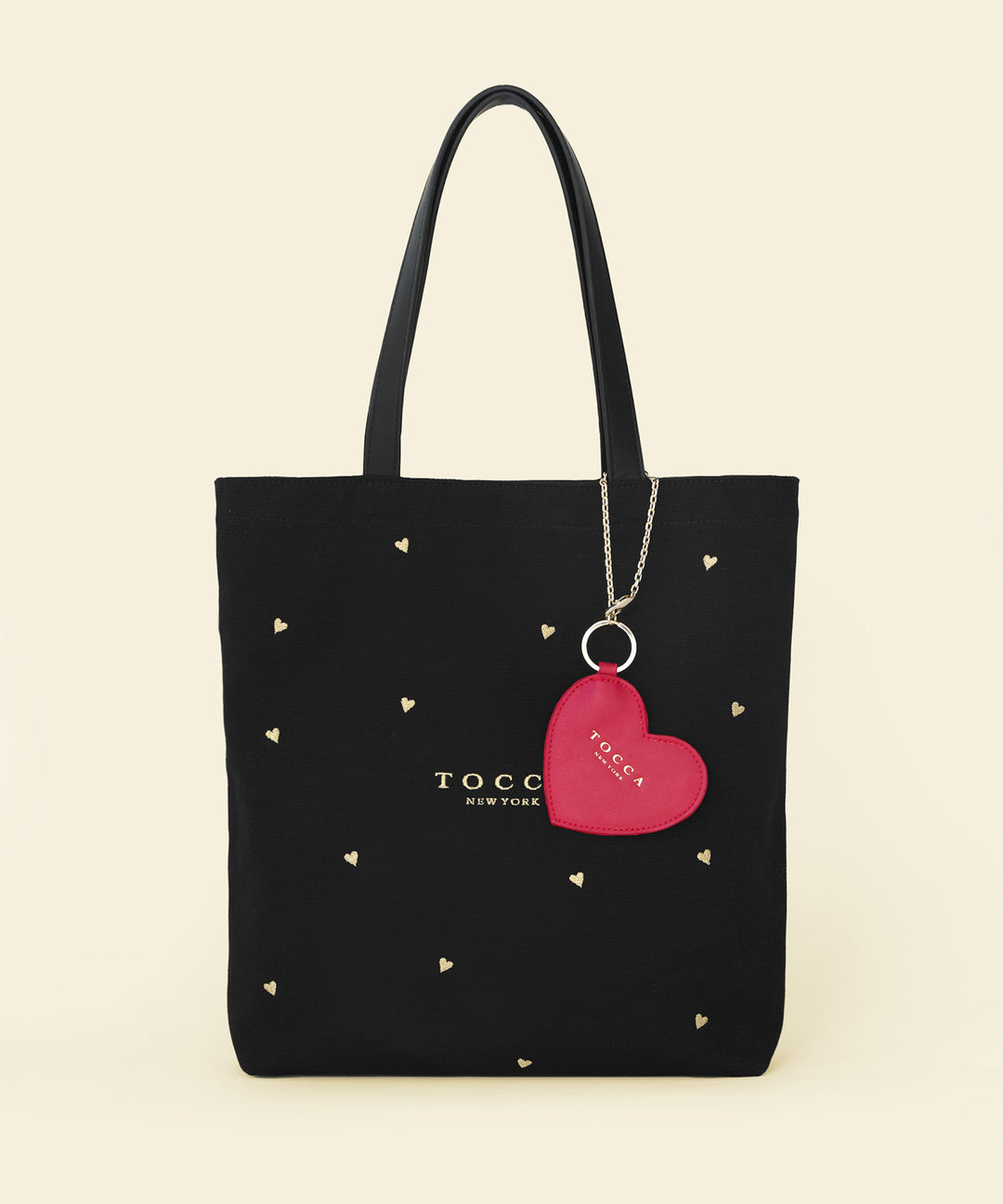 TOCCA ハート刺繍 トートバッグ WEB・SOME STORES LIMITED】LUCKY TWINKLE CANVASTOTE – TOCCA