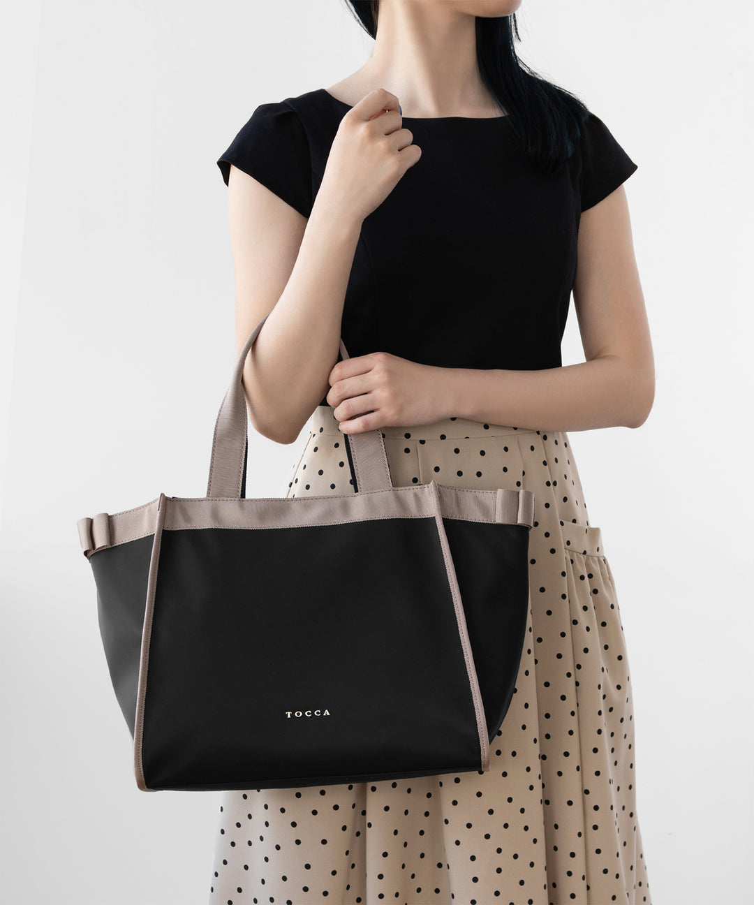 SIDE RIBBON BUCKET TOTE – TOCCA OFFICIAL SITE