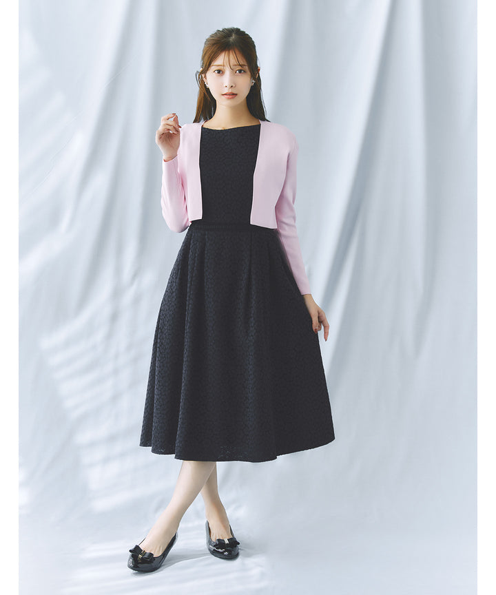 ＴＯＣＣＡ  シルク  ボレロ  黒  新品 TOCCA（トッカ） カーディガン FRILL CHORUS BOLERO ボレロ レディース