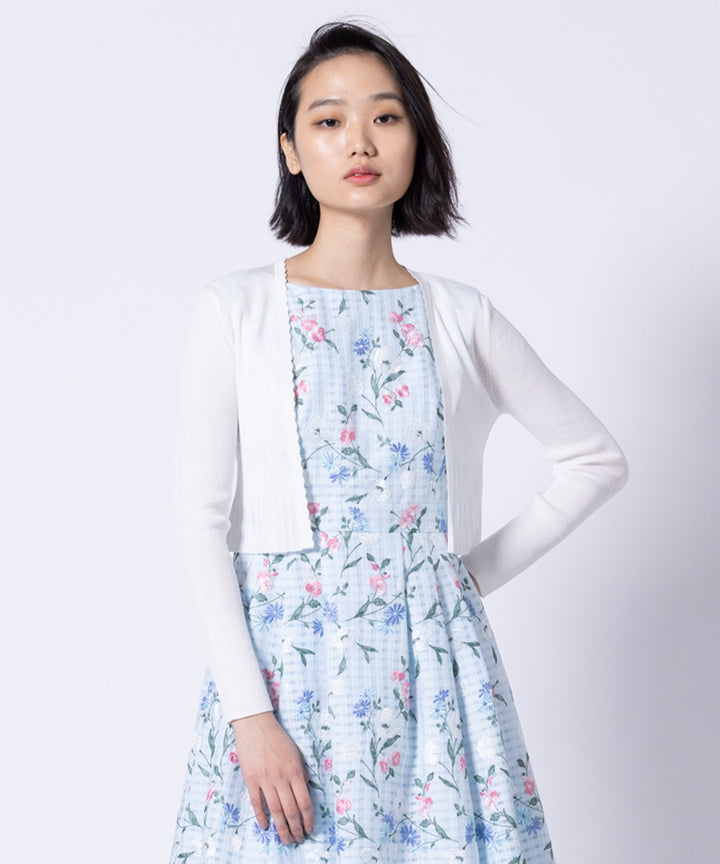 EYELET AJISAI BOLERO – TOCCA OFFICIAL SITE