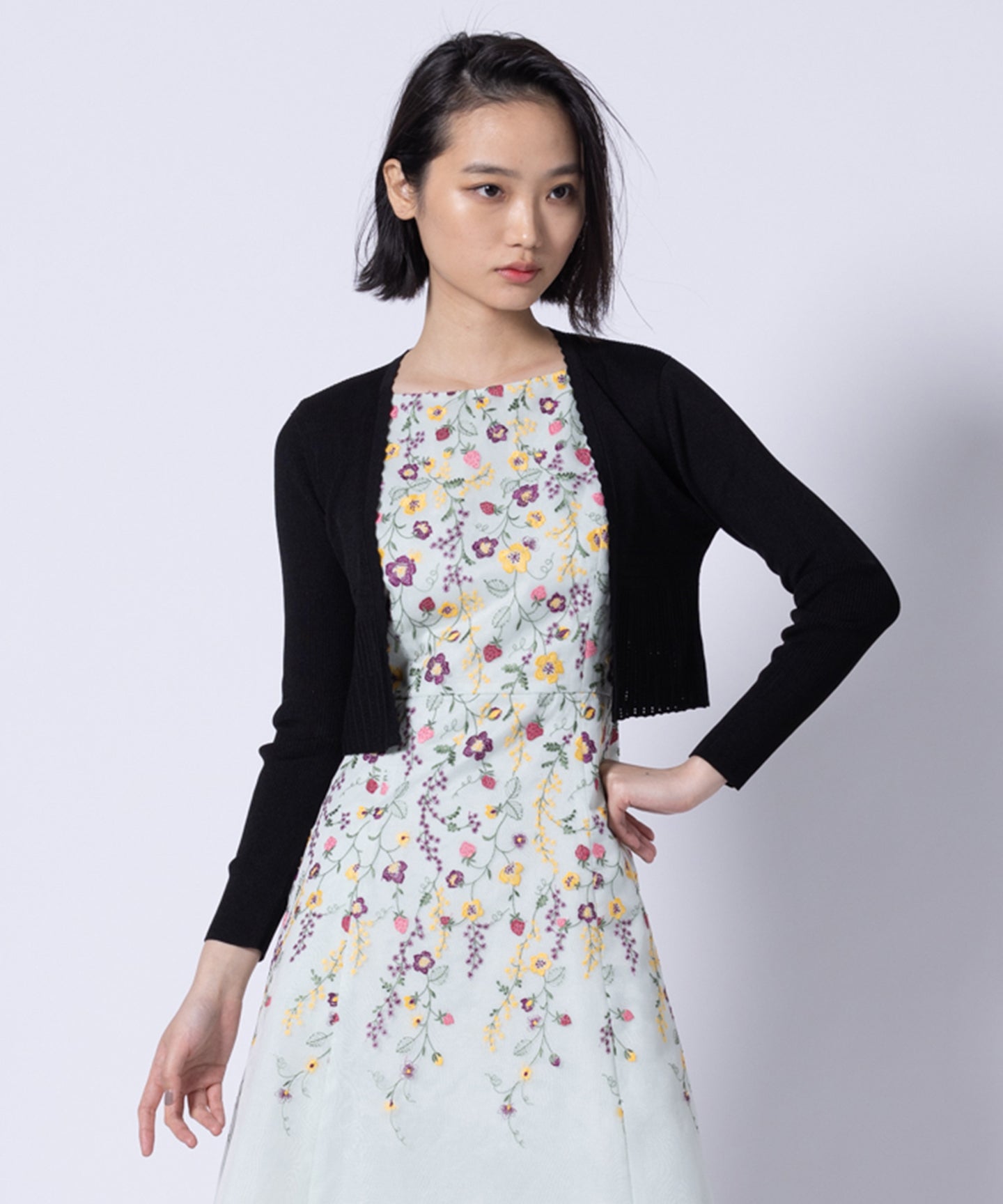TRANSPARENT LACE BOLERO ボレロ （カーディガン・ボレロ