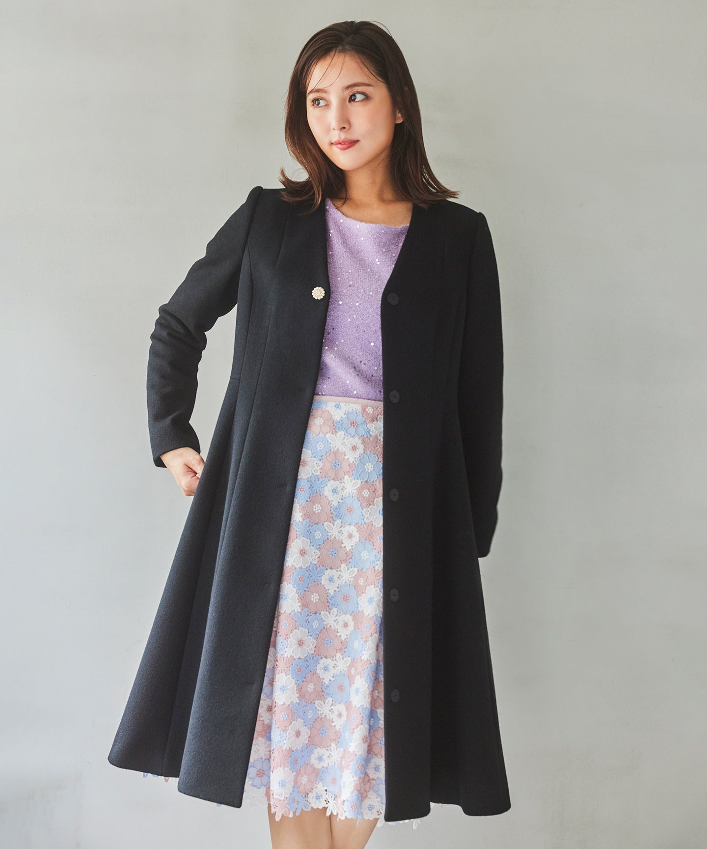【TOCCA】ロング コート LAURA キルティングロングコート | トッカ(TOCCA) | マルイ