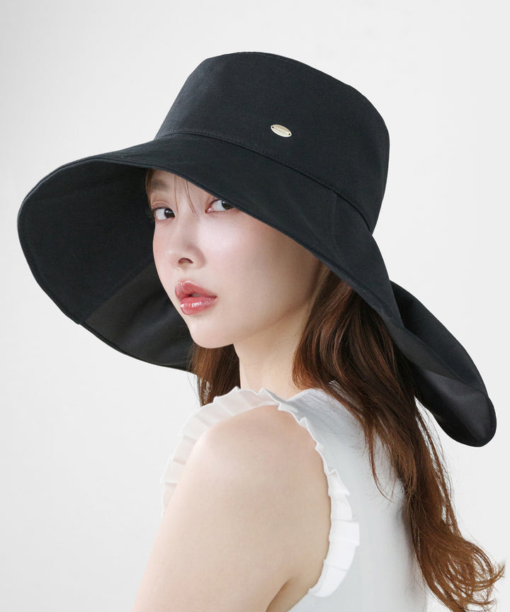 黒い帽子の女 Pre Order / RIBBON LIKE 2WAY SUNSHADEHAT – TOCCA OFFICIAL SITE