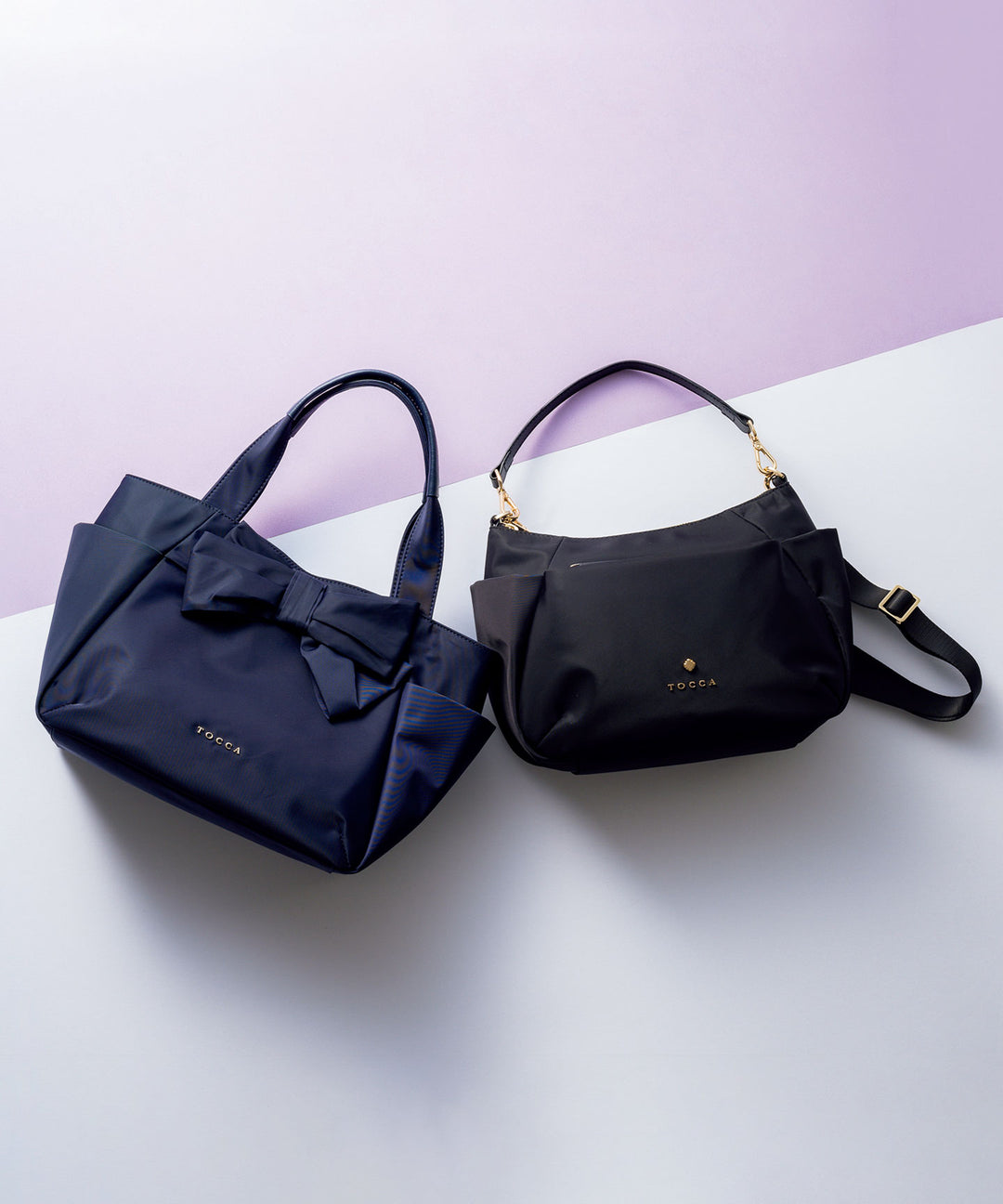 大人百花掲載】PIECE OF CRESCENT NYLONBAG – TOCCA OFFICIAL SITE