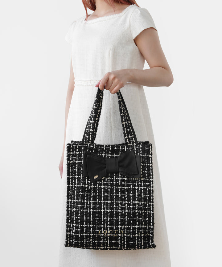 【新品未使用】TOCCA カスタマイズトートバッグ ブラック/ホワイト F T CADEAU NEW BAG – TOCCA OFFICIAL SITE