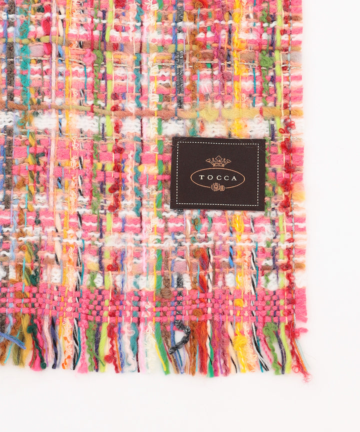 未使用・紙タグつき❁TOCCA❁  RIBON  TWEED  DREES 洗える】MIST TWEED ドレス / TOCCA | ファッション通販 【公式