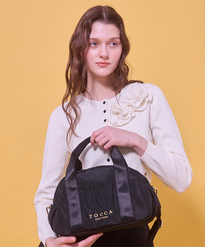 ピアリマーマ　ボストンバッグ WEB・SOME STORES LIMITED】AMIRARE NYLON BOSTON M – TOCCA OFFICIAL SITE