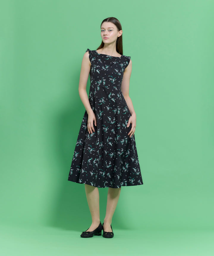 TOCCA♡floral bouquet dress ブラック　刺繍　レース　黒 BOUQUET OF MUGET – TOCCA OFFICIAL SITE