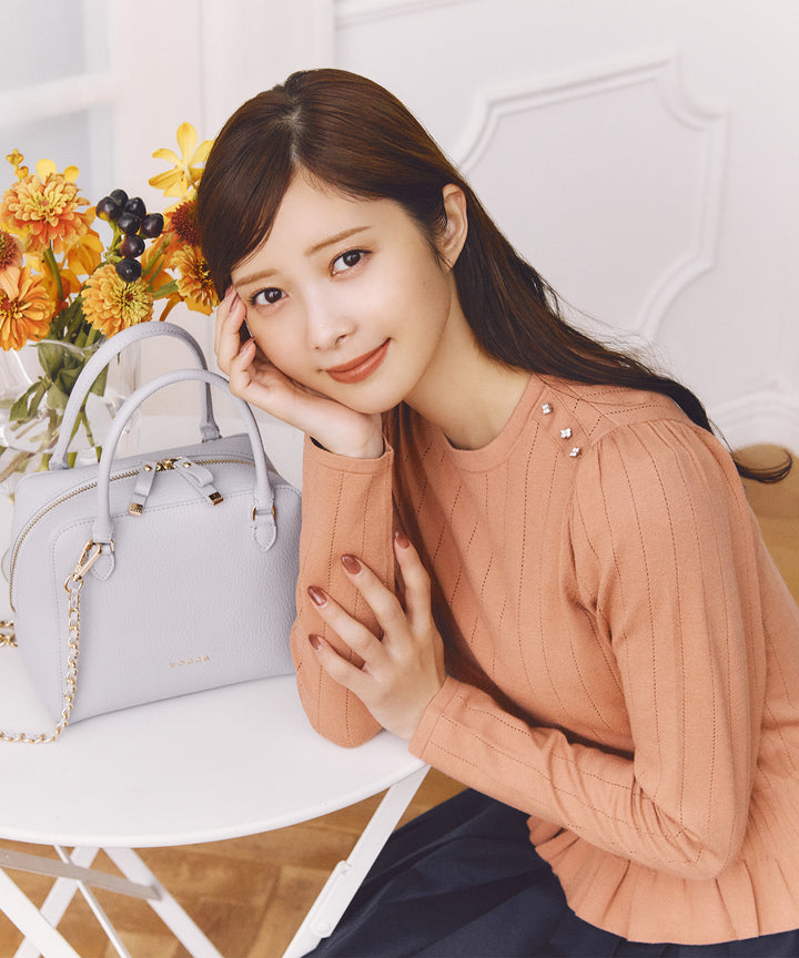 ECLAT CARRE LEATHERBAG – TOCCA OFFICIAL SITE