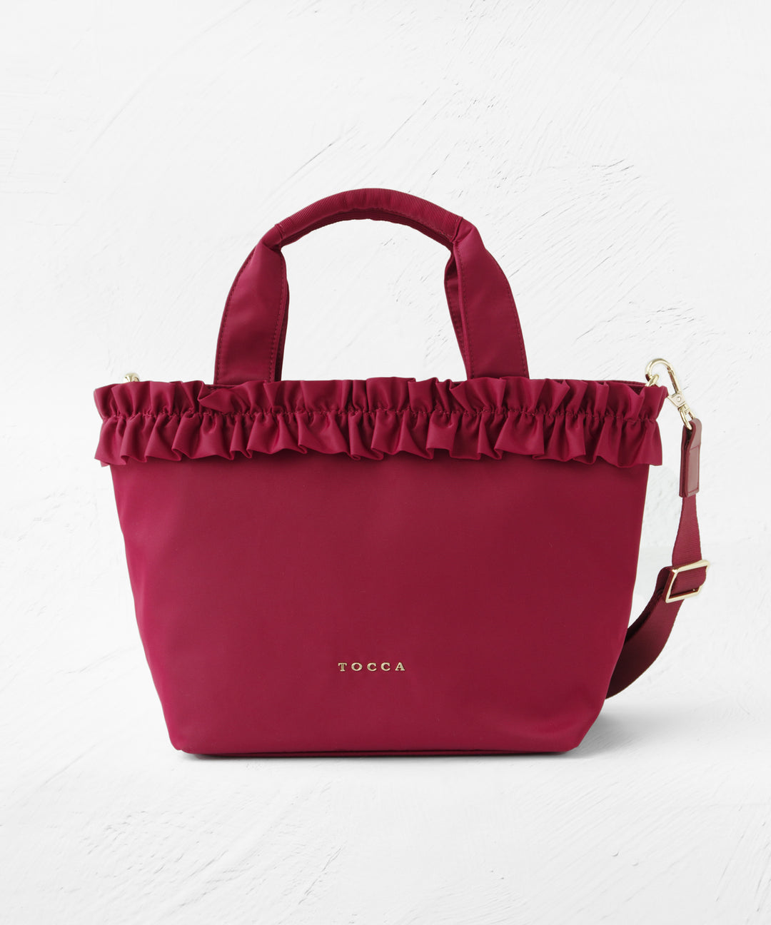 新品　tocca トッカ　FRILL A4 NYLONTOTE トートバッグ 撥水】FRILL A4 NYLONTOTE トートバッグ / TOCCA | ファッション