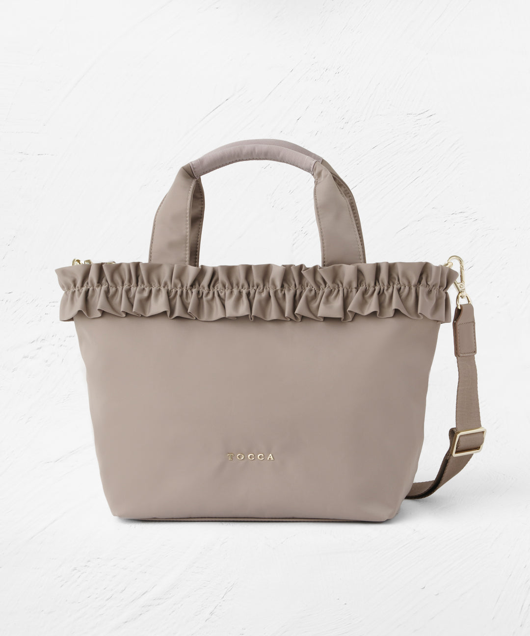 新品　tocca トッカ　FRILL A4 NYLONTOTE トートバッグ FRILL GARLAND NYLONTOTE – TOCCA OFFICIAL SITE