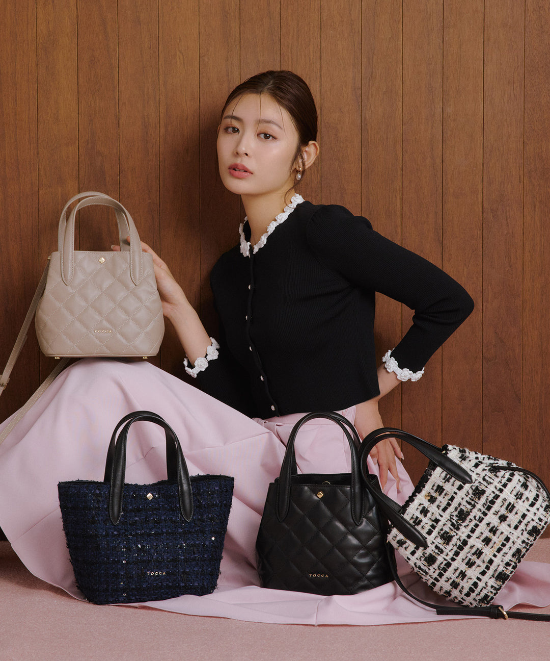 SUGAR CUBE 2WAY BAG – TOCCA OFFICIAL SITE