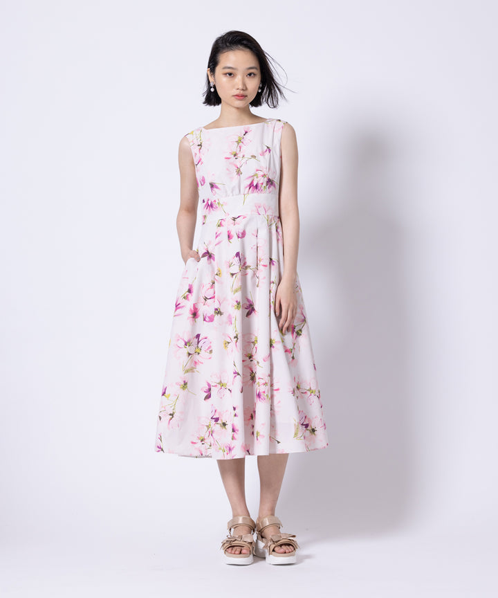 美品　トッカ　22年　ロングワンピース　WATERCOLOR HARMONY WATER COLOR HARMONY】各店舗限定カラードレス – TOCCA OFFICIAL
