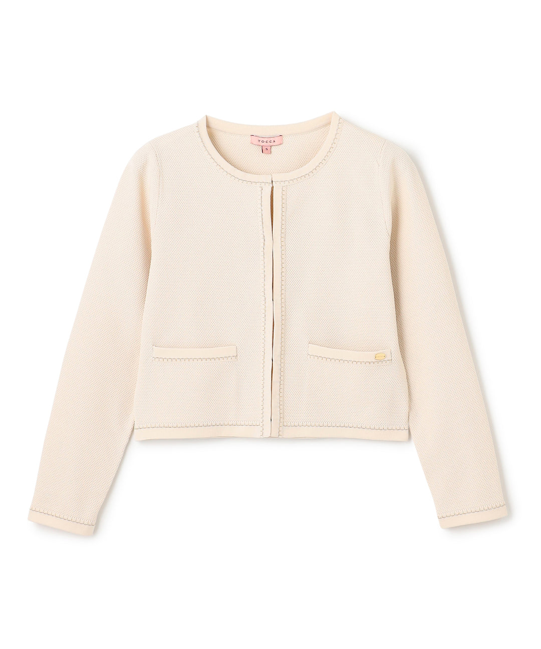 【新品】トッカ NIGHT GROOVEニットジャケット アイボリー系 Sサイズ NIGHT GROOVE – TOCCA OFFICIAL SITE