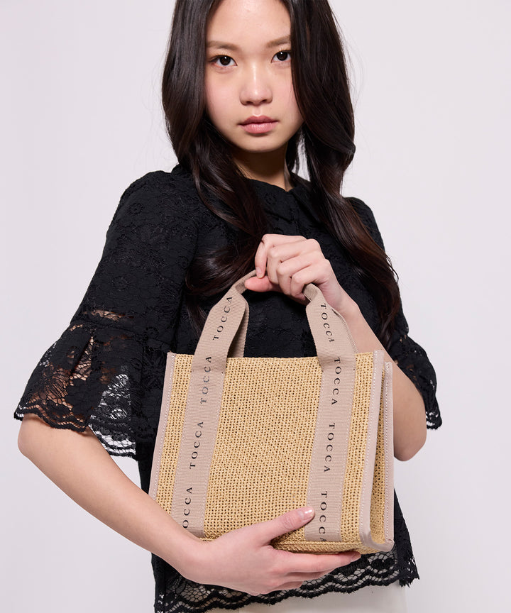 WEB・SOME STORES LIMITED】DANCING TOCCA SQUARE SUMMER TOTE – TOCCA