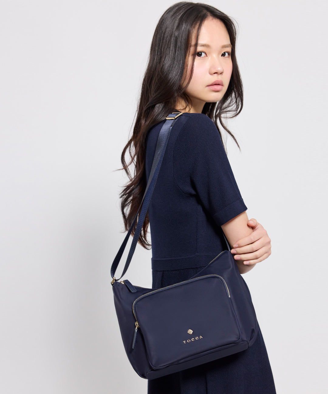 OPENING SENSE NYLONBAG ショルダーバッグ 宮本茉由さん着用】OPENING SENSE NYLONBAG ショルダーバッグ / TOCCA