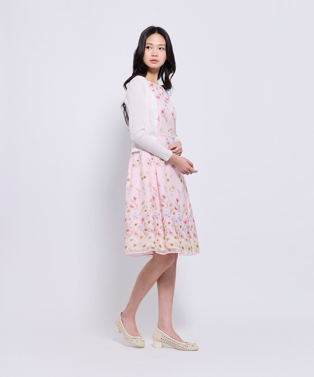 トッカ　アジサイ　さくら色　丸襟 EYELET AJISAI – TOCCA OFFICIAL SITE