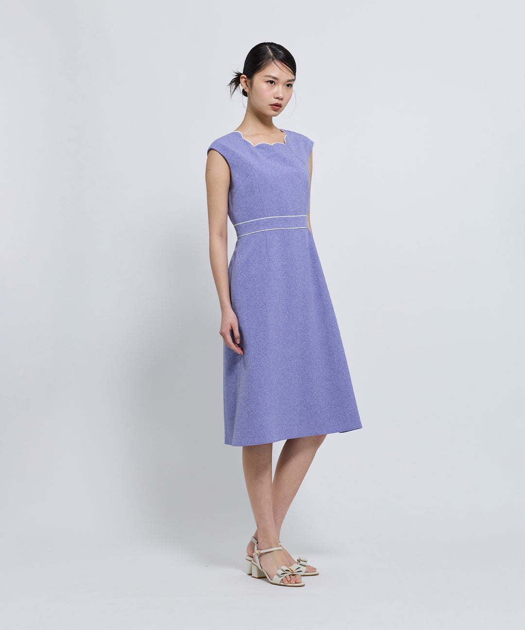 専用品フォルテフォルテ パープルフラワープリントコットンドレス FLORAL SILHOUETTE – TOCCA OFFICIAL SITE