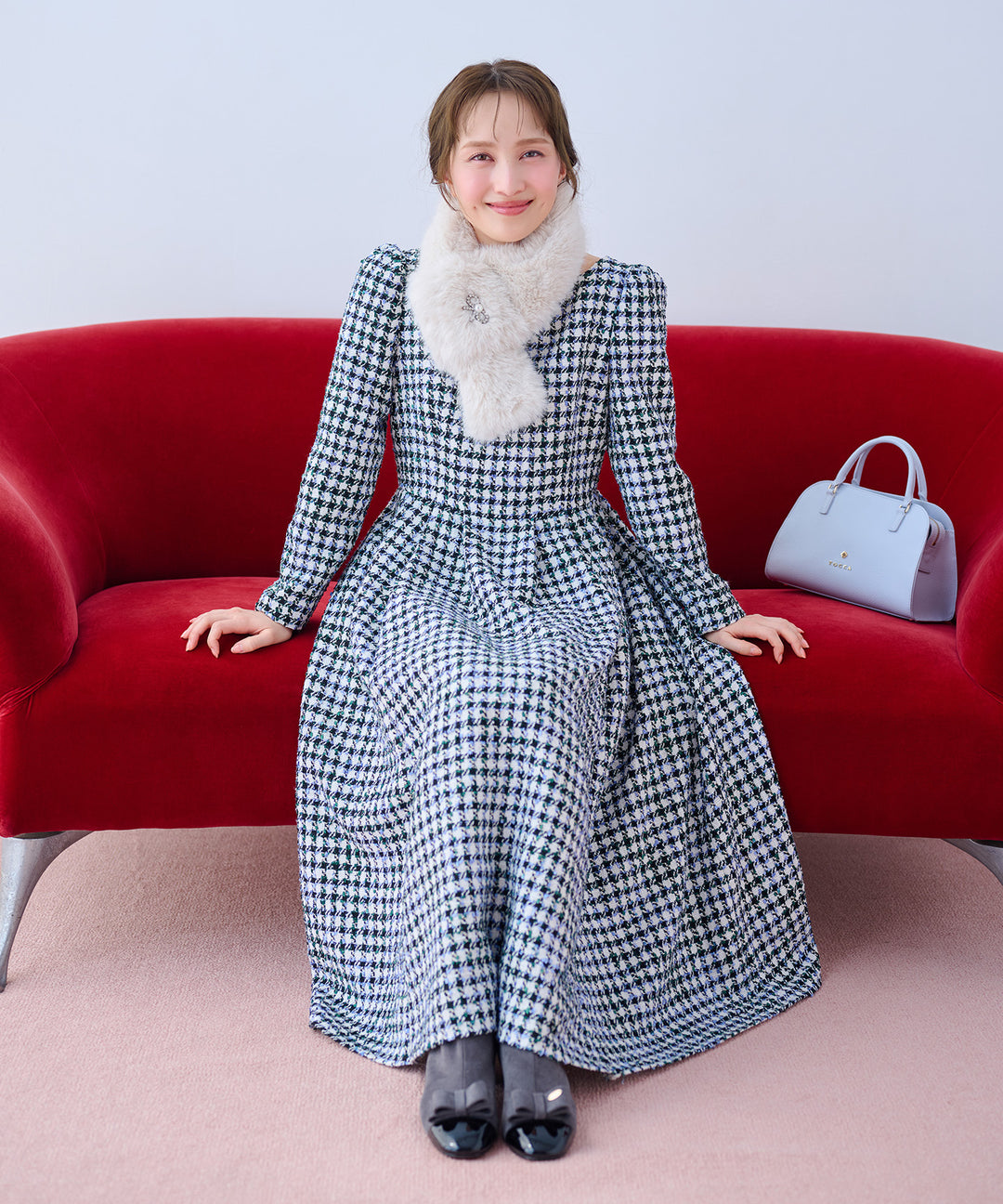 極美品　TOCCA 　UNSNARL ワンピース ツイード切替 2023　2 M 極美品 TOCCA UNSNARL ワンピース ツイード切替 2023 2 M - メルカリ