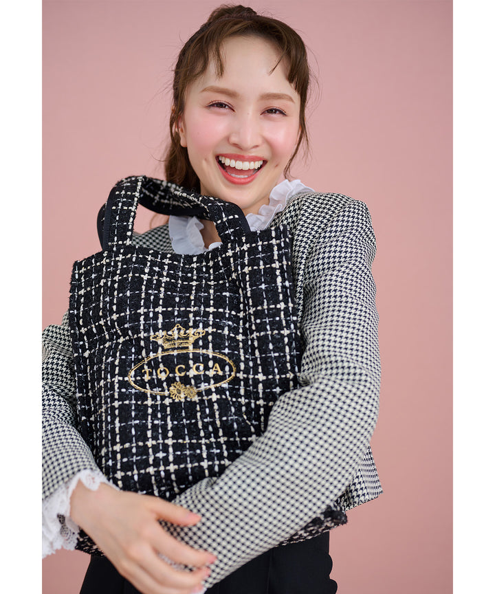 【新品未使用】TOCCA カスタマイズトートバッグ ブラック/ホワイト F T CADEAU NEW BAG – TOCCA OFFICIAL SITE