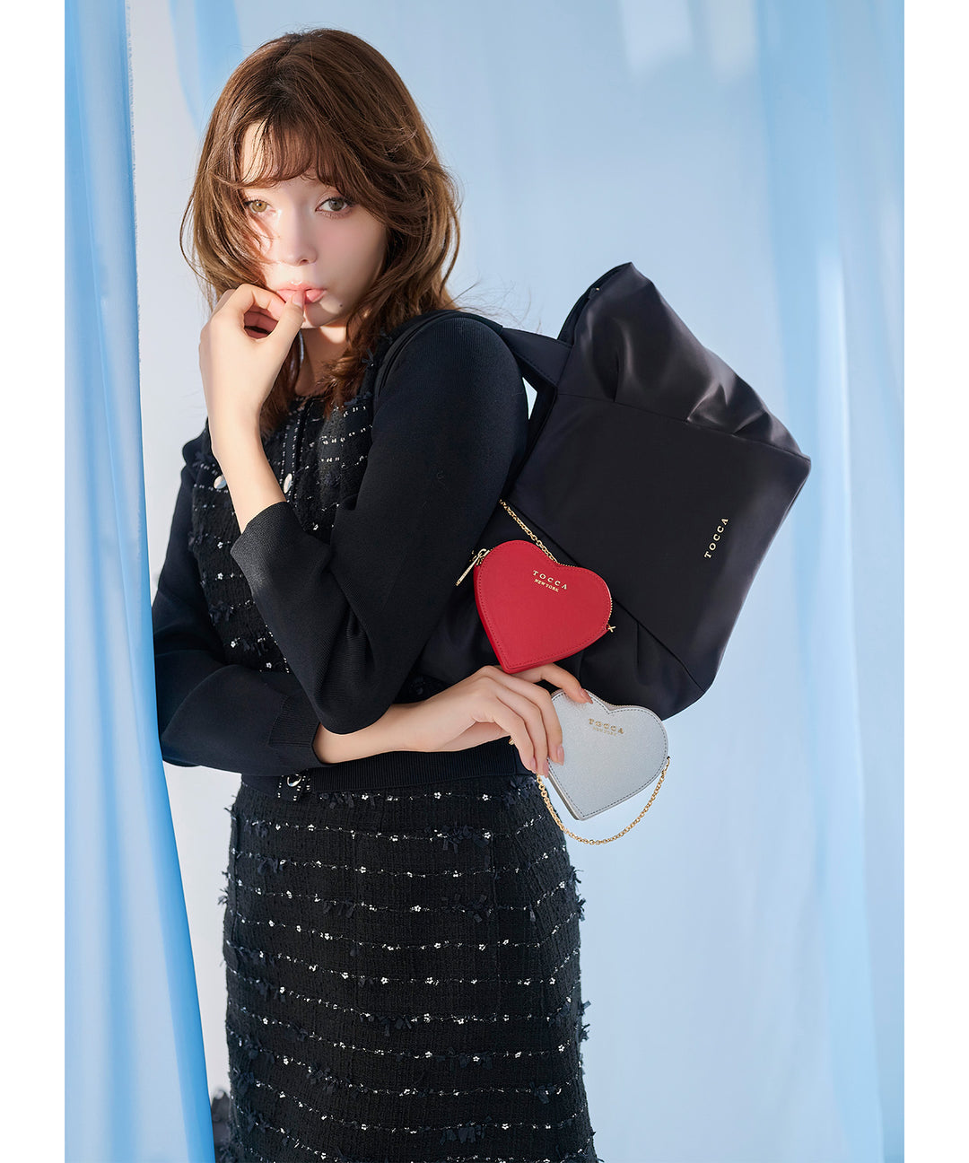 TOCCA - 新品★TOCCA★今期新作 黒 RIBBON PARTY ニットジャケット FLOWER HIDE AND SEEK – TOCCA OFFICIAL SITE