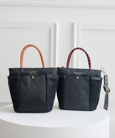 TOCCA 本革 ショルダーバッグ ブラック 黒 レザー ハンドバッグ 2way TOCCA（トッカ） ショルダーバッグ バッグ HAPPY KEY LEATHERBAG
